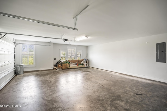 135 Danbridge Ct, Bluffton, SC 29910 - garage featuring electric panel and a garage door opener