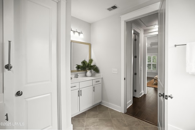 135 Danbridge Ct, Bluffton, SC 29910 - bathroom with vanity and baseboards