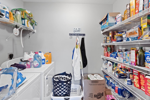 76 Shadow Moss Dr, Beaufort, SC 29906 - washroom with washing machine and clothes dryer and laundry area