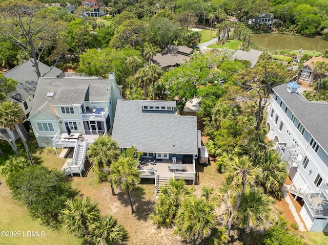 26 Fairway Club Dr, Fripp Island, SC 29920 - aerial view featuring a water view