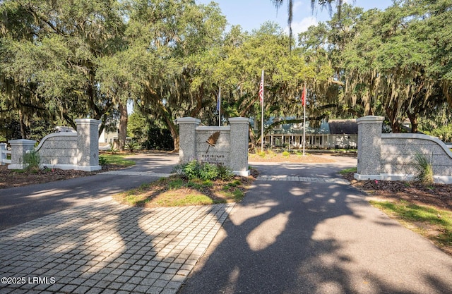 12 Sheffield Ct, Beaufort, SC 29907 - gate featuring view of scattered trees