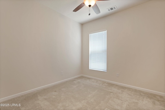 95 Sunrise Point Dr, Okatie, SC 29909 - unfurnished room with a ceiling fan, light carpet, baseboards, and plenty of natural light