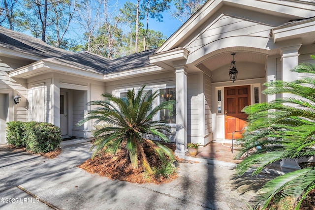 view of entrance to property