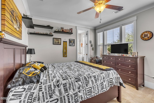 39 Sweet Marsh Ct, Bluffton, SC 29910 - bedroom with light carpet and ceiling fan