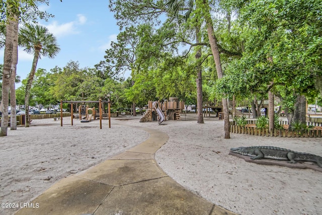 view of playground