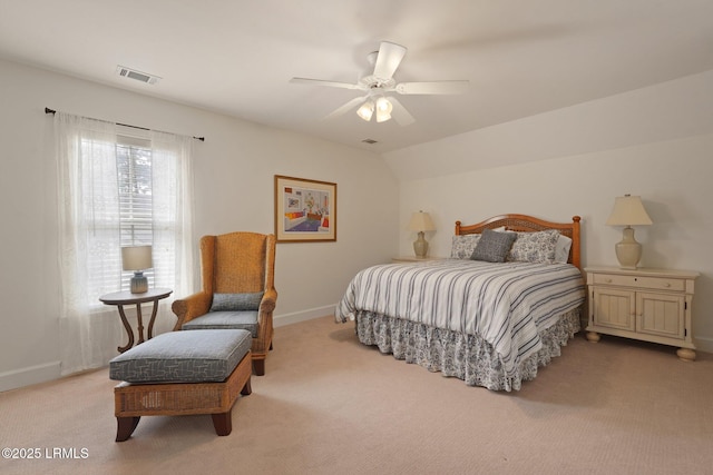 19 Brisbane Dr, Beaufort, SC 29902 - carpeted bedroom with visible vents, baseboards, and ceiling fan