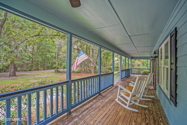 21 Planters Cir, Beaufort, SC 29907 - view of unfurnished sunroom