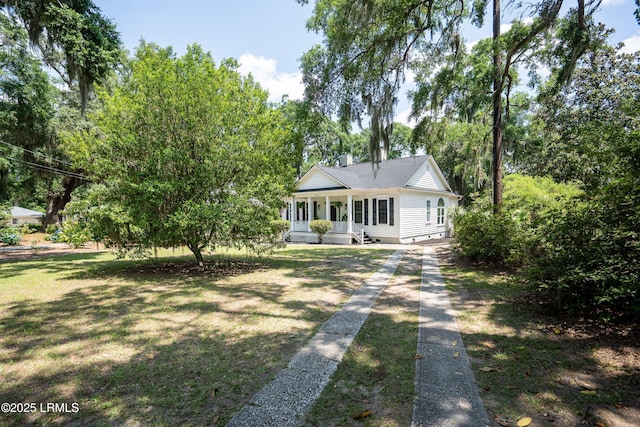 2211 Wilson Dr, Beaufort, SC 29902 - view of front of home with a porch and crawl space