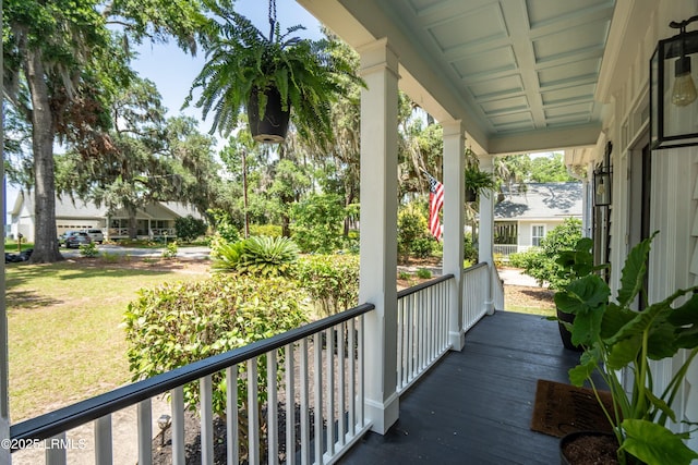 2211 Wilson Dr, Beaufort, SC 29902 - view of covered porch