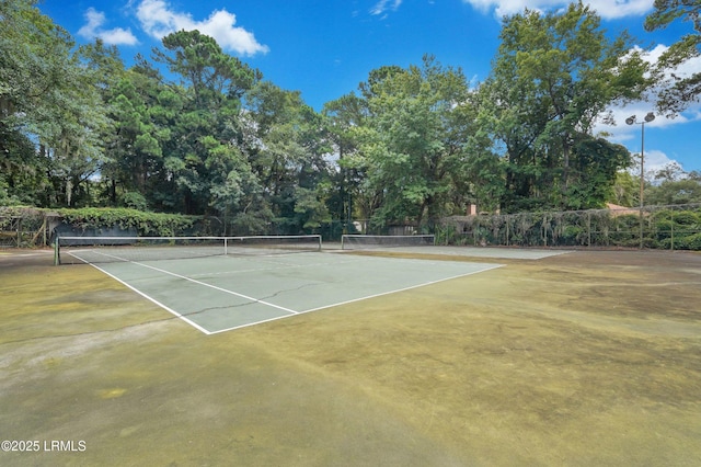 5 Gumtree Rd Unit I-32, Hilton Head Island, SC 29926 - view of tennis court featuring view of scattered trees