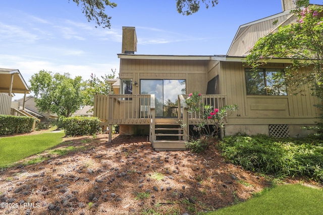 5 Gumtree Rd Unit I-32, Hilton Head Island, SC 29926 - rear view of house with a deck