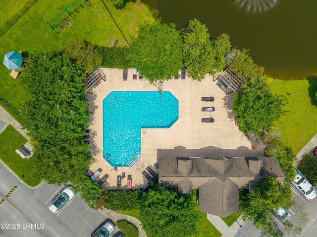 151 Bella Way, Beaufort, SC 29906 - aerial view of a pool area