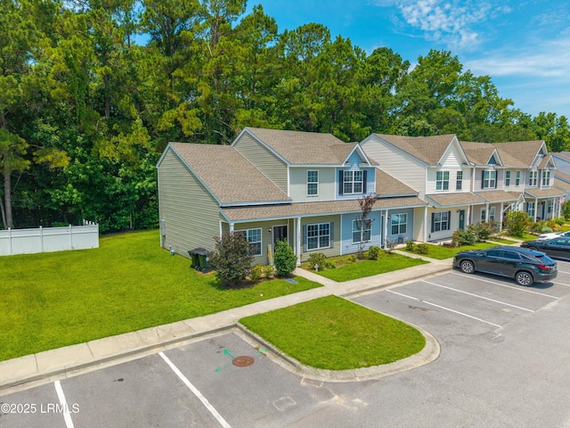 151 Bella Way, Beaufort, SC 29906 - view of property with uncovered parking and a shingled roof