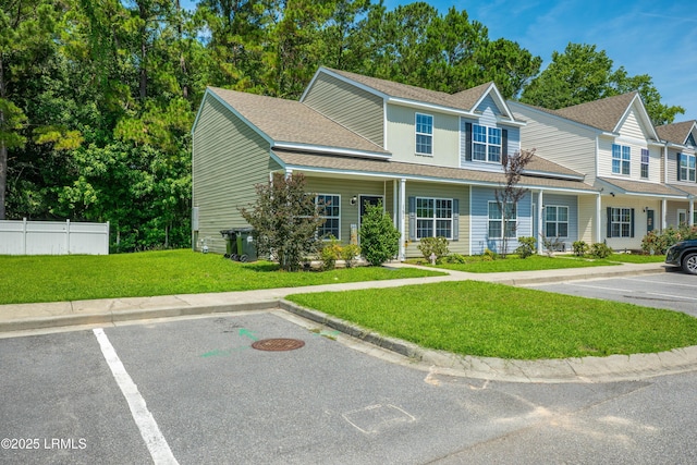 151 Bella Way, Beaufort, SC 29906 - view of front facade featuring uncovered parking and a shingled roof