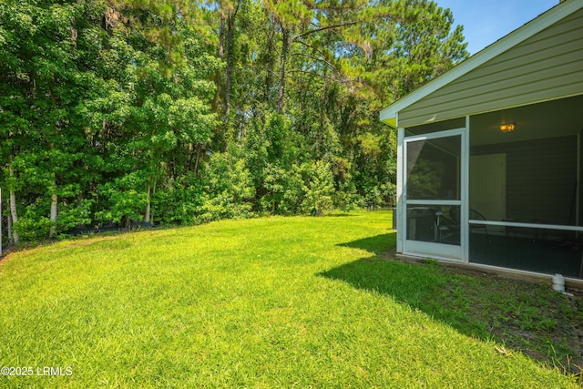 151 Bella Way, Beaufort, SC 29906 - view of green lawn with a sunroom