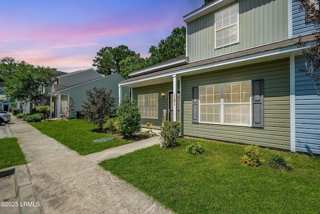 151 Bella Way, Beaufort, SC 29906 - traditional home with a yard and board and batten siding