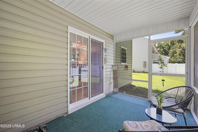 151 Bella Way, Beaufort, SC 29906 - view of unfurnished sunroom