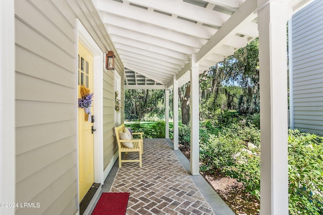 view of patio