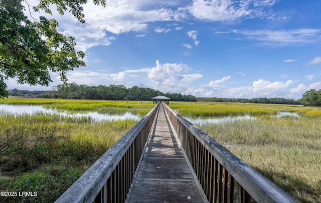 2960 Needlegrass Dr, Beaufort, SC 29902 - view of dock featuring a water view