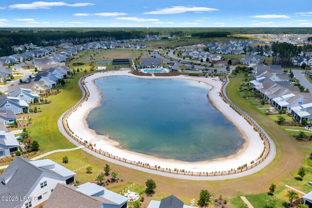 397 Hampton Lake Dr, Bluffton, SC 29910 - aerial view of residential area featuring a nearby body of water