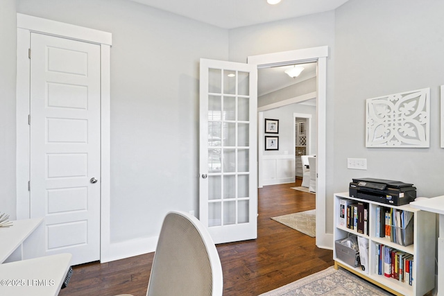 397 Hampton Lake Dr, Bluffton, SC 29910 - office featuring wood finished floors and recessed lighting