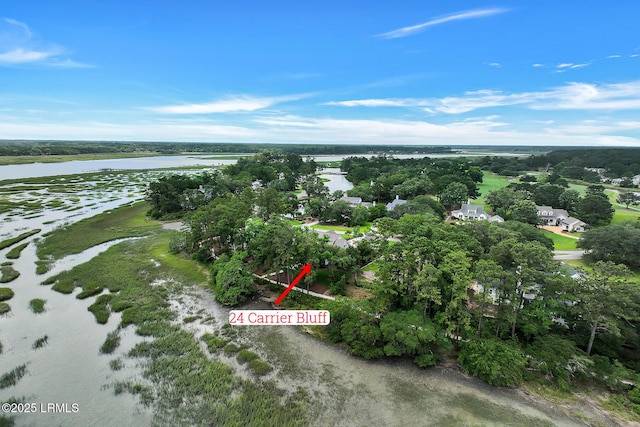 24 Carrier Blf, Bluffton, SC 29909 - view of property location featuring a large body of water
