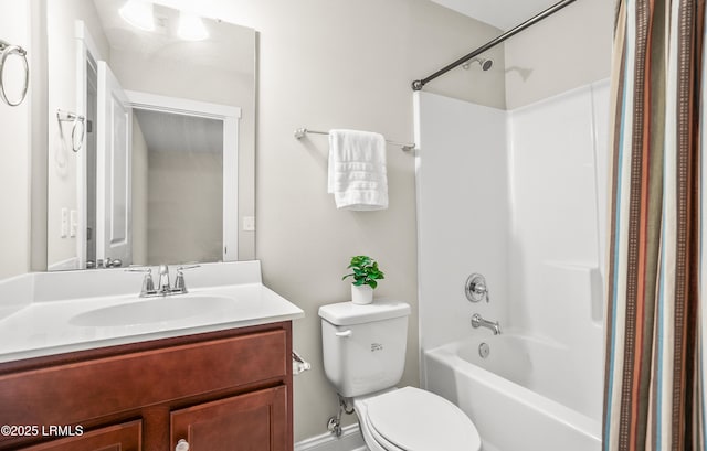 28 Laughing Gull Dr, Beaufort, SC 29907 - full bath with toilet, shower / tub combo with curtain, and vanity