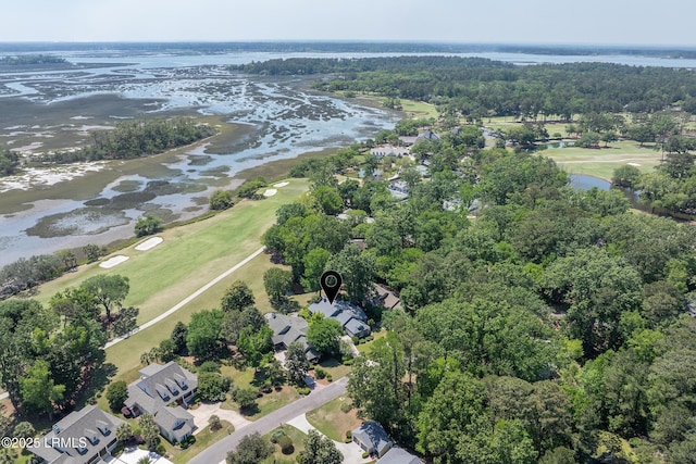 6 River Marsh Ln, Okatie, SC 29909 - view of property location featuring a large body of water, a golf club, and nearby suburban area