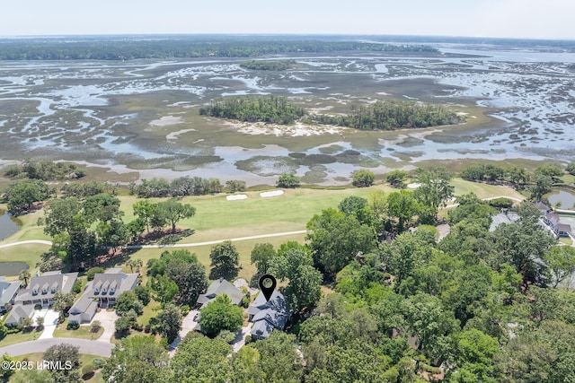 6 River Marsh Ln, Okatie, SC 29909 - view of property location with a large body of water and a golf course