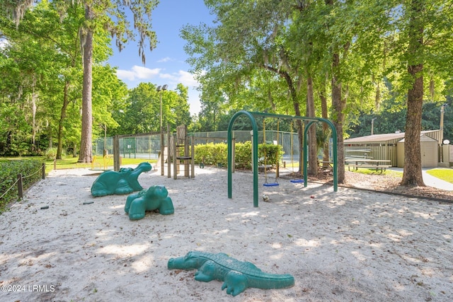 view of playground