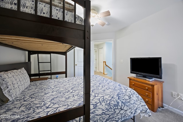 52 Lake Linden Ln Unit 52, Bluffton, SC 29910 - bedroom with carpet floors and ceiling fan