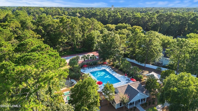 52 Lake Linden Ln Unit 52, Bluffton, SC 29910 - drone / aerial view of a forest