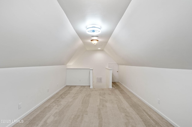 5 Susan Ct, Beaufort, SC 29907 - additional living space with vaulted ceiling, baseboards, and carpet floors