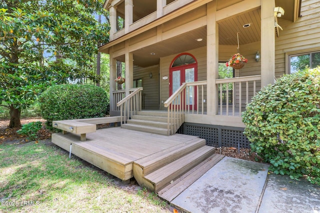 1 Royal James Dr, Hilton Head Island, SC 29926 - property entrance featuring covered porch