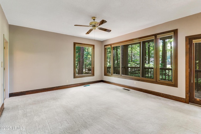 1 Royal James Dr, Hilton Head Island, SC 29926 - unfurnished room with baseboards, carpet, and plenty of natural light