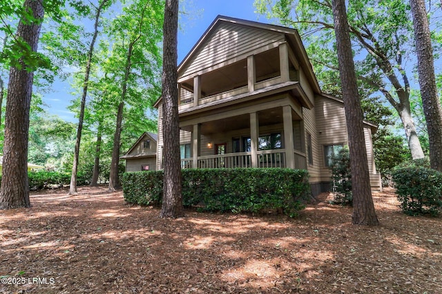 1 Royal James Dr, Hilton Head Island, SC 29926 - view of front facade with a balcony