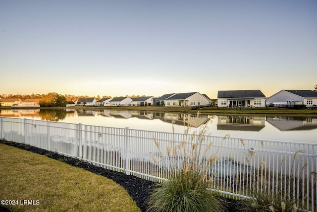 property view of water