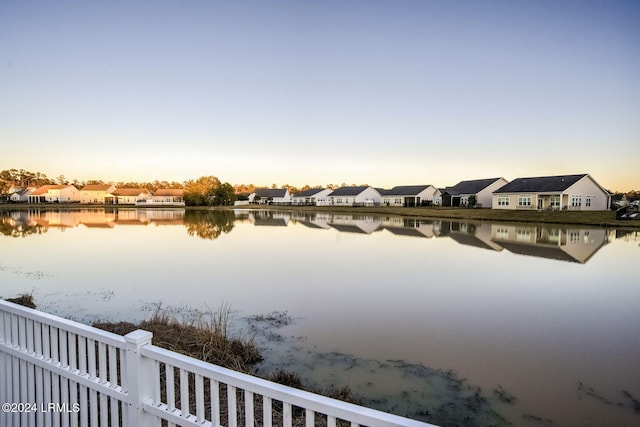 property view of water