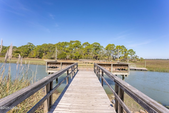 167 Beach Club Villa Dr Unit 167, Fripp Island, SC 29920 - dock with a water view