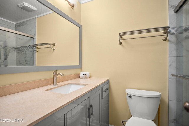 167 Beach Club Villa Dr Unit 167, Fripp Island, SC 29920 - bathroom with vanity and a shower stall