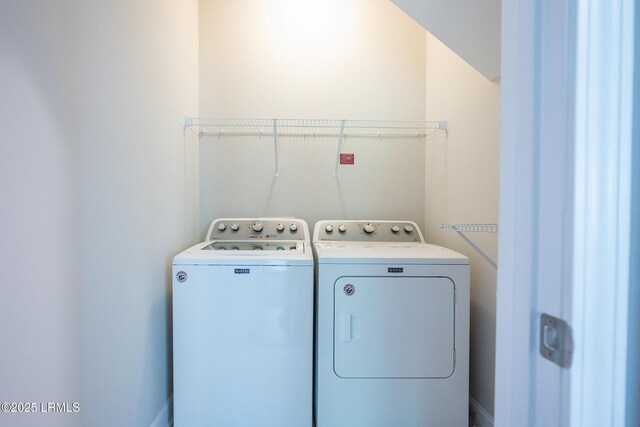 145 Rudder Run, Bluffton, SC 29910 - laundry area featuring separate washer and dryer
