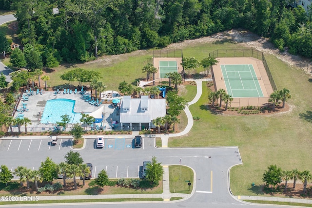 145 Rudder Run, Bluffton, SC 29910 - drone / aerial view of a pool area