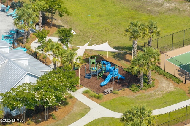 145 Rudder Run, Bluffton, SC 29910 - bird's eye view of a park