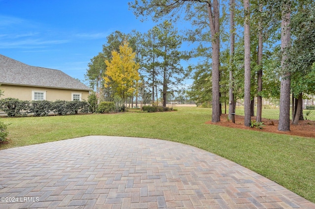 exterior space with a patio area