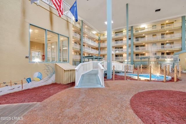 663 William Hilton Pkwy Unit 3404, Hilton Head Island, SC 29928 - view of property's community featuring a towering ceiling