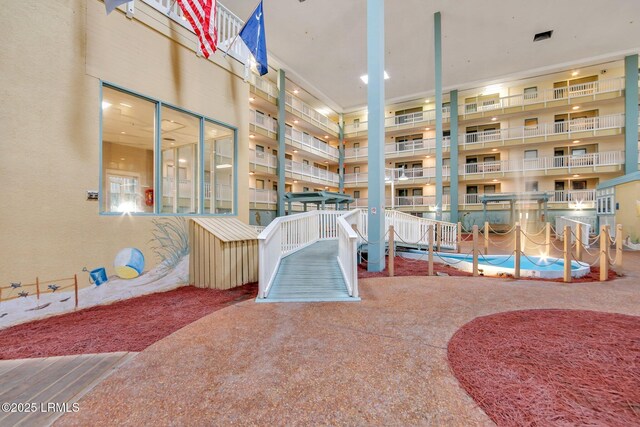 663 William Hilton Pkwy Unit 3404, Hilton Head Island, SC 29928 - view of property's community featuring a towering ceiling