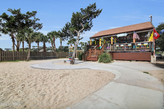 663 William Hilton Pkwy Unit 3404, Hilton Head Island, SC 29928 - view of play area featuring fence