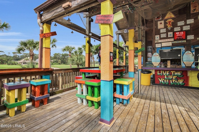 663 William Hilton Pkwy Unit 3404, Hilton Head Island, SC 29928 - view of wooden deck
