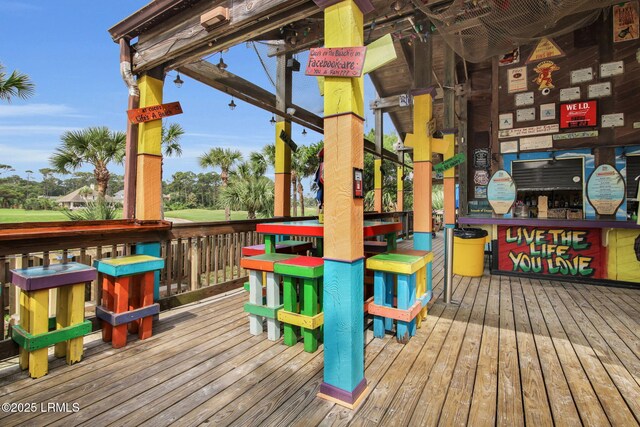 663 William Hilton Pkwy Unit 3404, Hilton Head Island, SC 29928 - view of wooden deck
