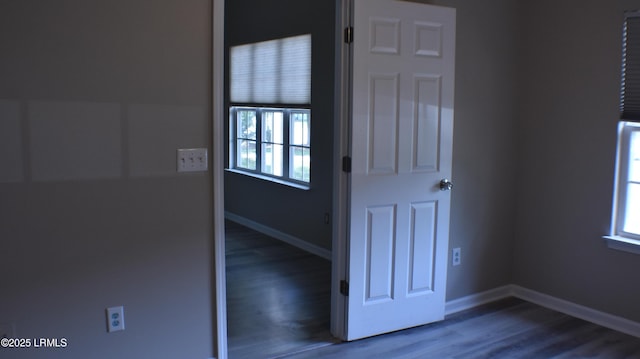 539 Candida Dr, Beaufort, SC 29906 - interior space with baseboards and wood finished floors